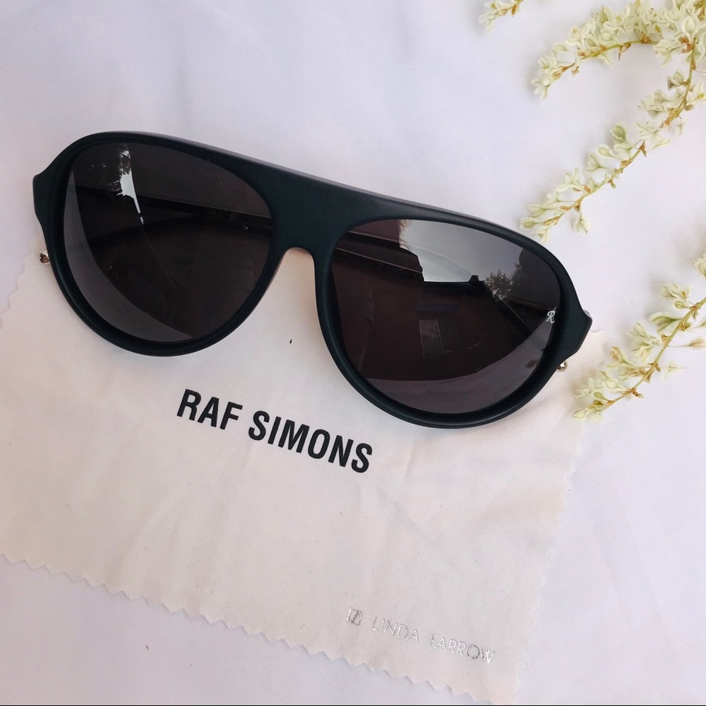 Raf Simons Linda Farrow Designer Sunglasses